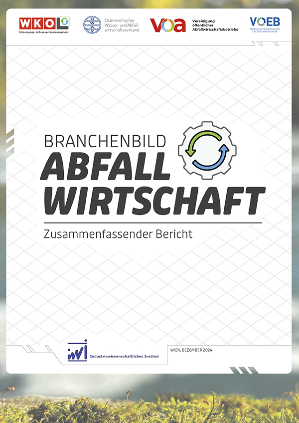 Cover Branchenbild Abfallwirtschaft 2024